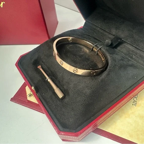 Cartier Gold Bracelet - Picture 3 of 4